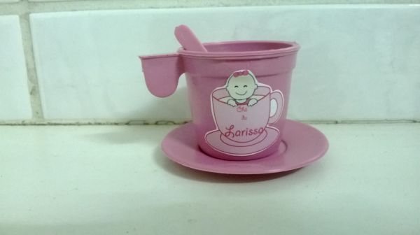 Mini Xícaras Chá de Bebê (Plástico)